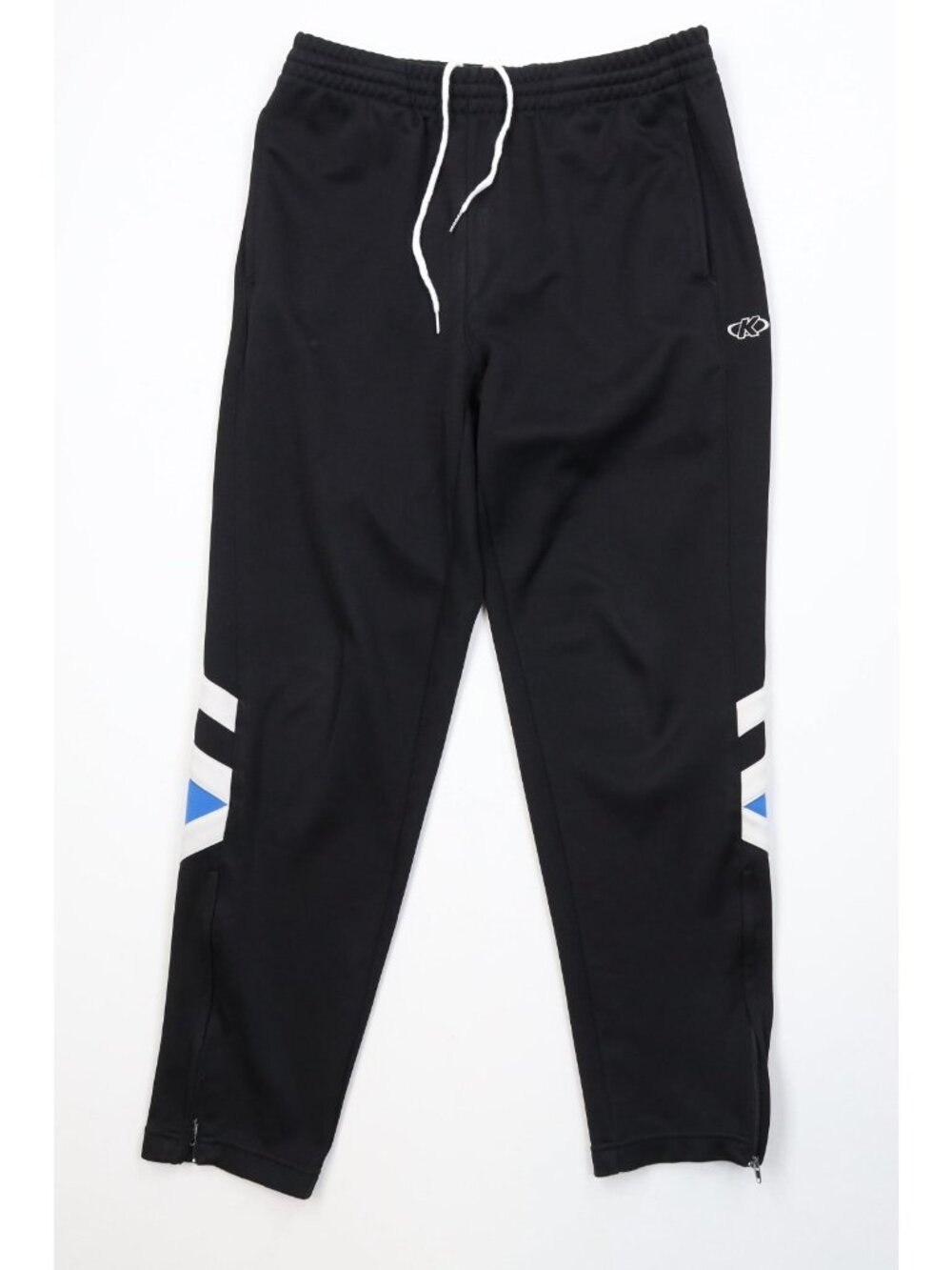Vintage 90s Kelme Futbol Mens Medium Tapered Leg Soccer Warm Up Sweatpants Black